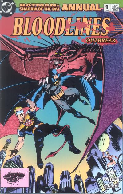 Batman: Shadow of The Bat Annual #1-Very Fine (7.5 – 9) 1st Appearance of Joe Public