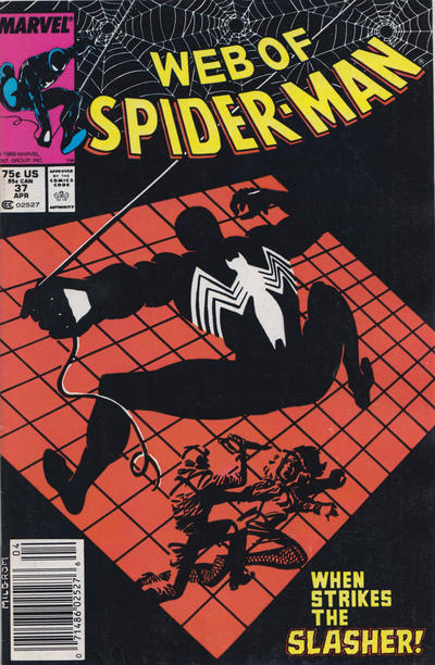 Web of Spider-Man #37 [Newsstand]-Fine (5.5 – 7)