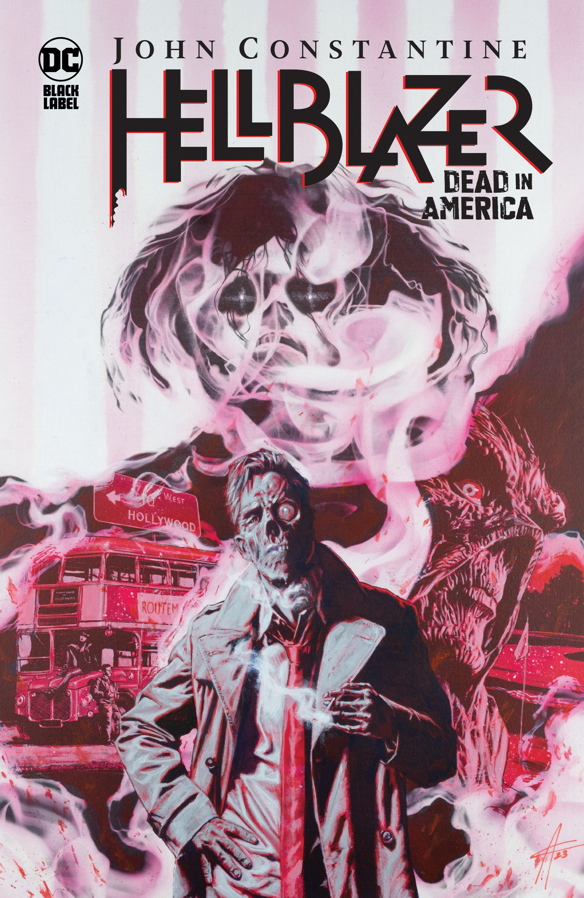 John Constantine Hellblazer Dead in America Hardcover Graphic Novel