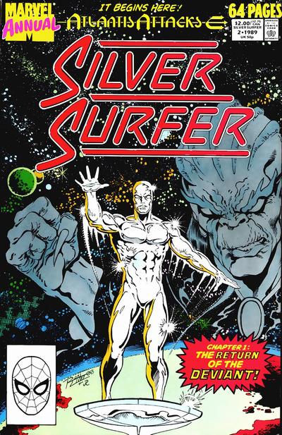 Silver Surfer Annual #2 [Direct]-Very Good (3.5 – 5)