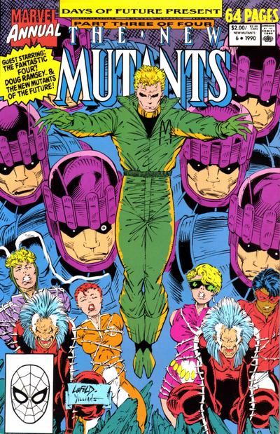 The New Mutants Annual #6 [Direct]-Fine (5.5 – 7)