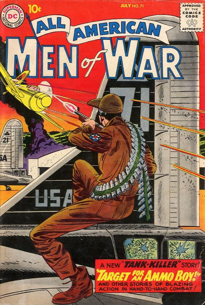 All-American Men of War #71 Above Average/Fine (5 - 6)