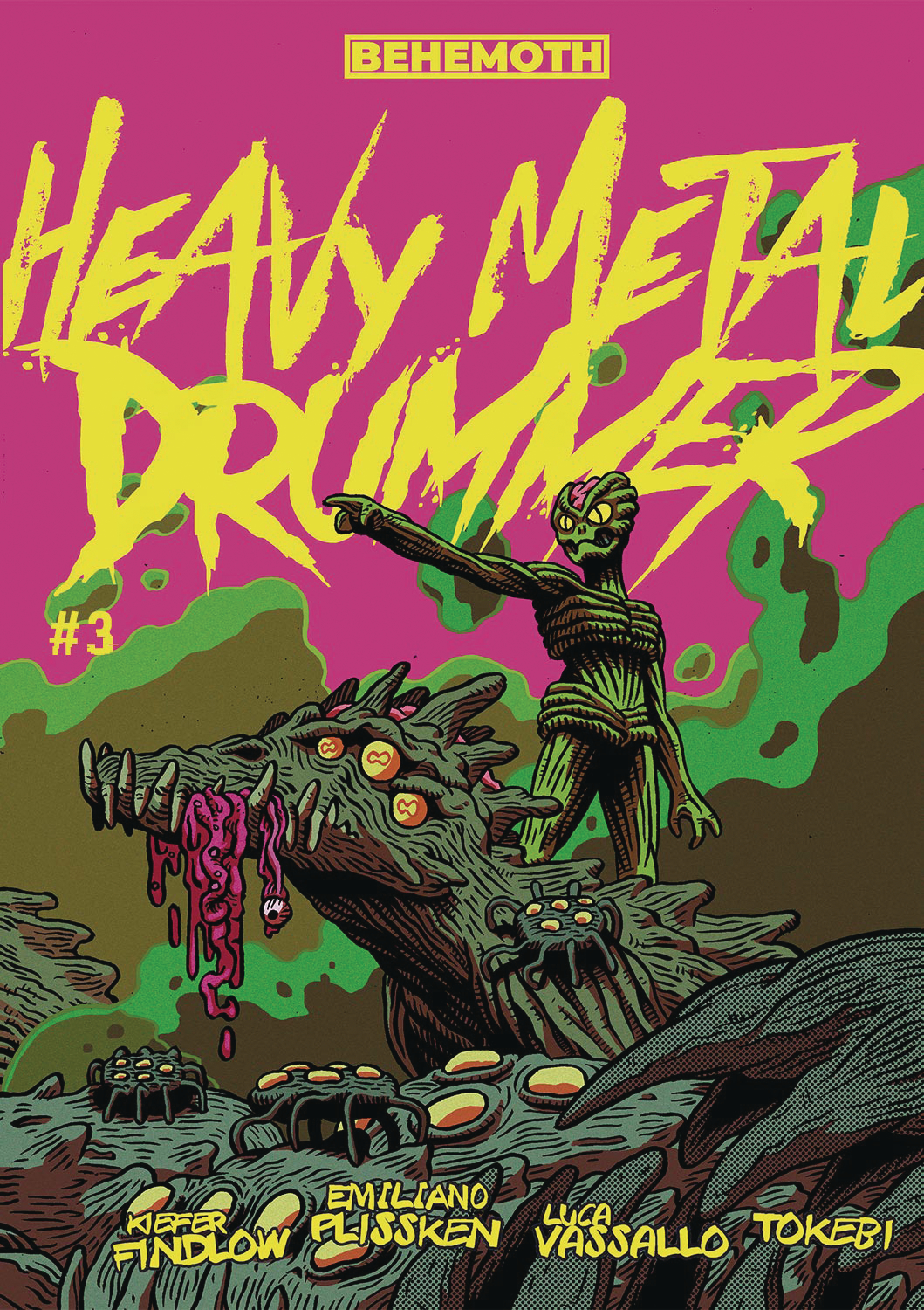Heavy Metal Drummer #3 Cover A Vasallo (Mature) (Of 6)