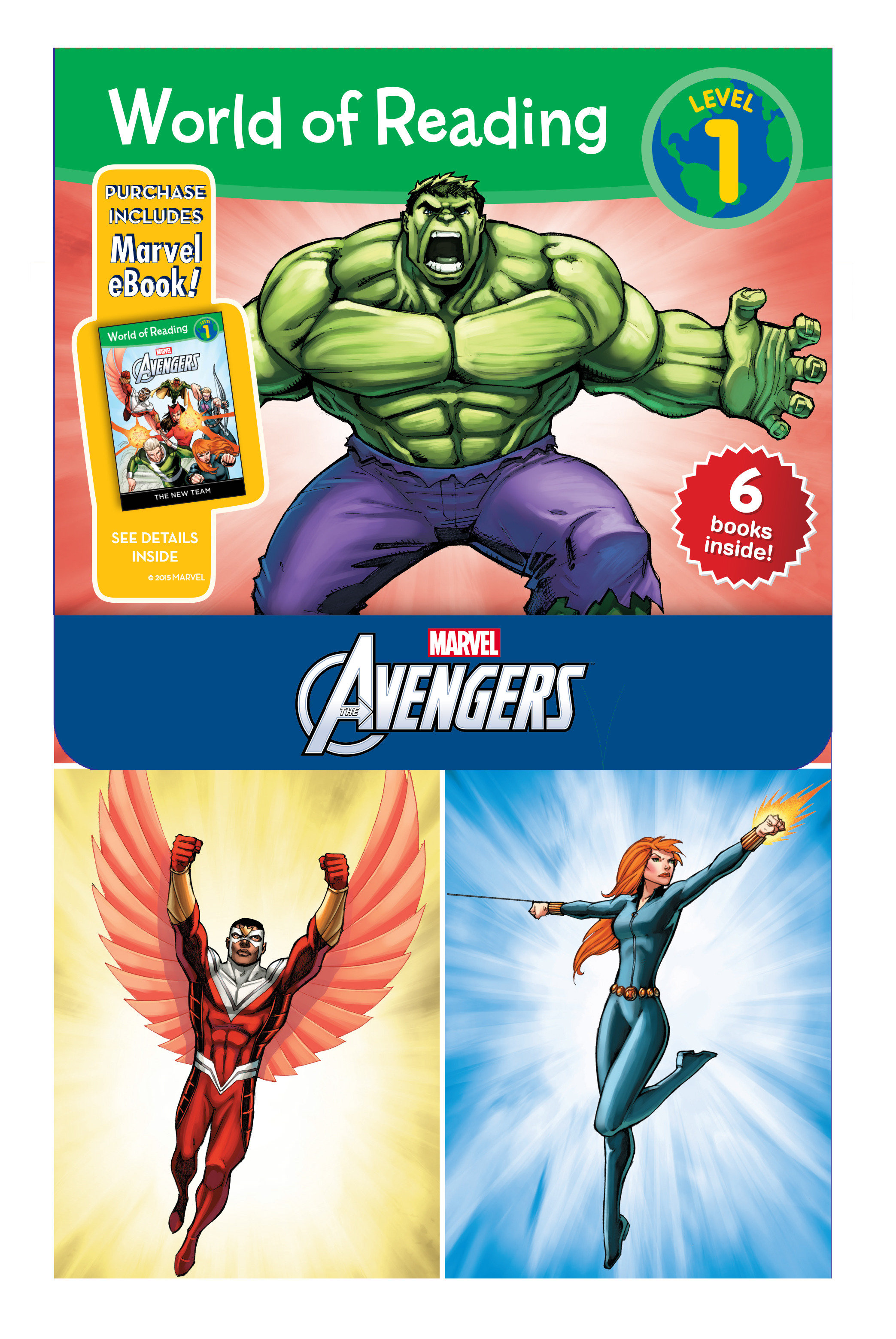 World of Reading Avengers Boxed Set