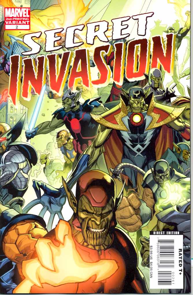Secret Invasion #2 2nd Print (2008)