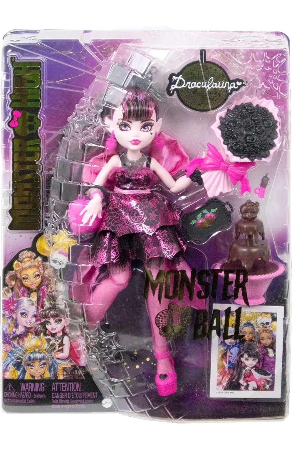 Monster High Monster Ball Draculaura Doll