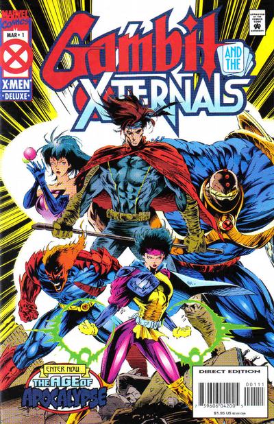 Gambit & The X-Ternals #1 [Direct Edition] - Vf/Nm 9.0