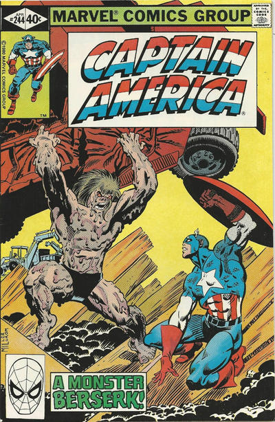 Captain America #244 [Direct]-Very Good (3.5 – 5)