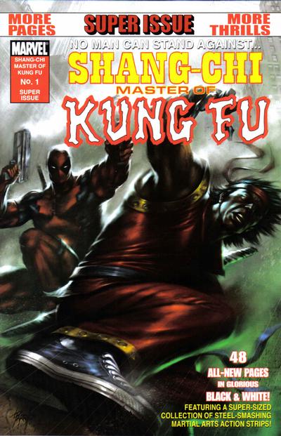 Shang-Chi Master of Kung-Fu Black & White One-Shot