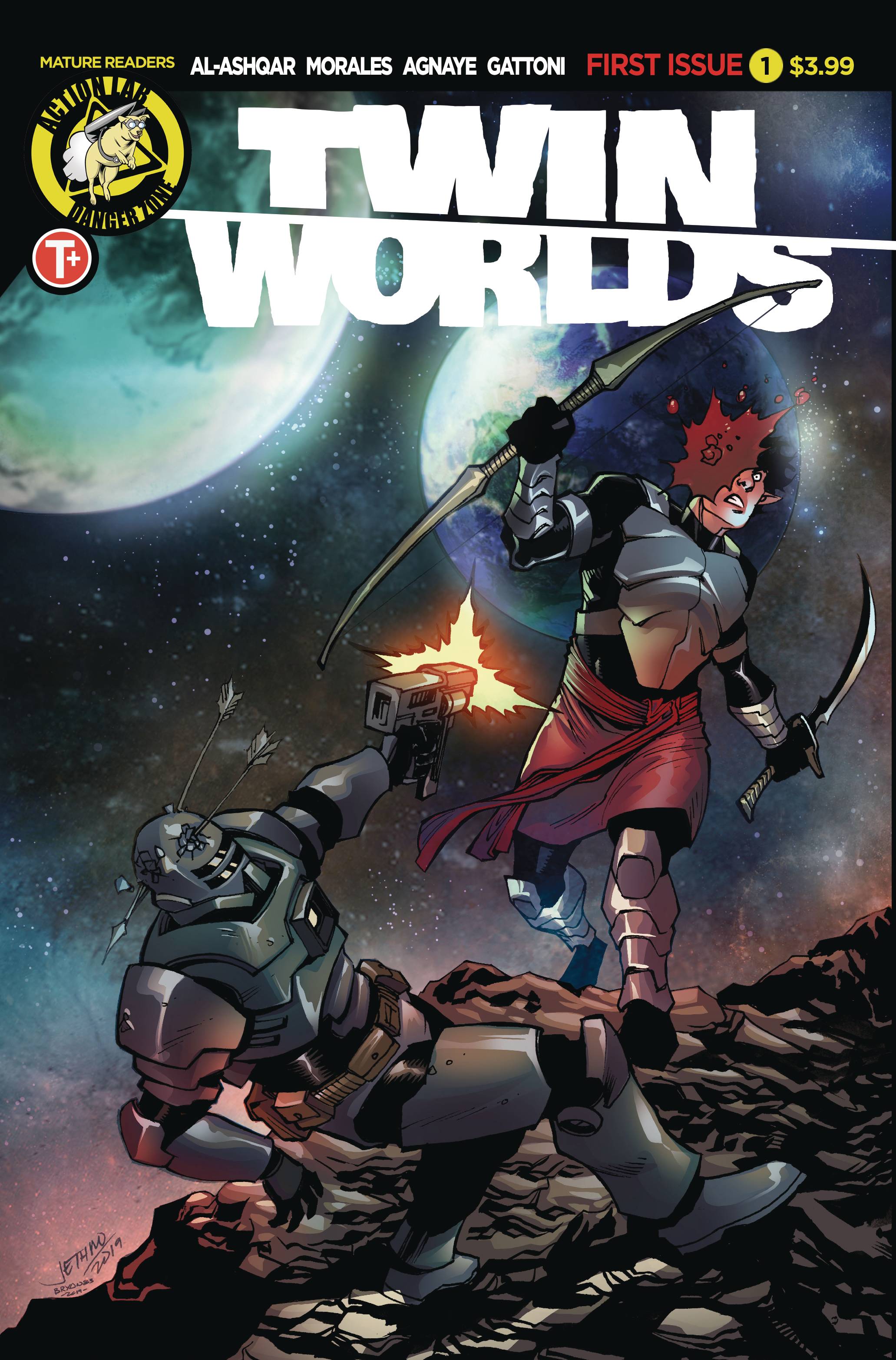 Twin Worlds #1 Cover B
