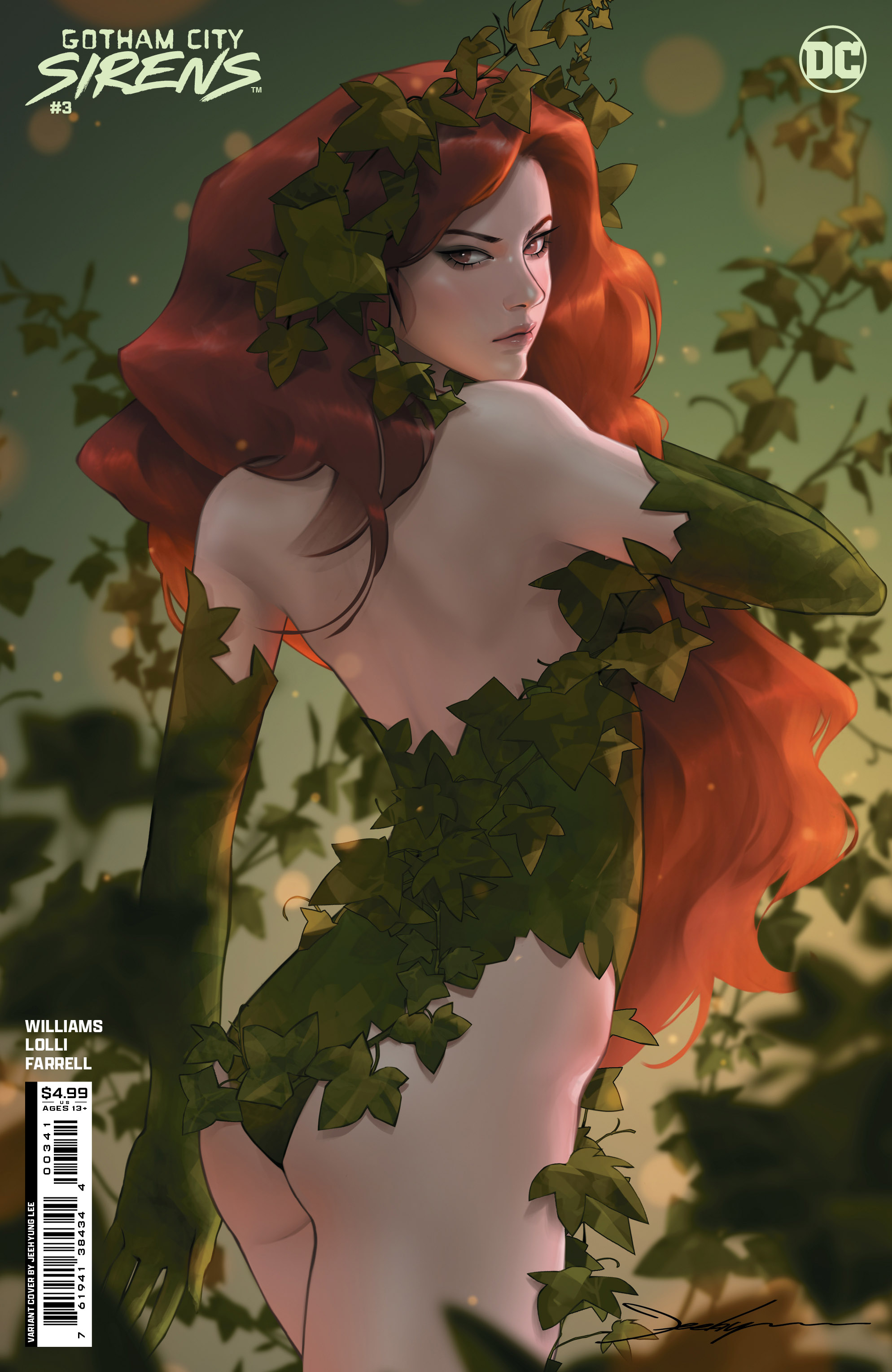 Gotham City Sirens #3 Cover C Jeehyung Lee Card Stock Variant (Of 4)