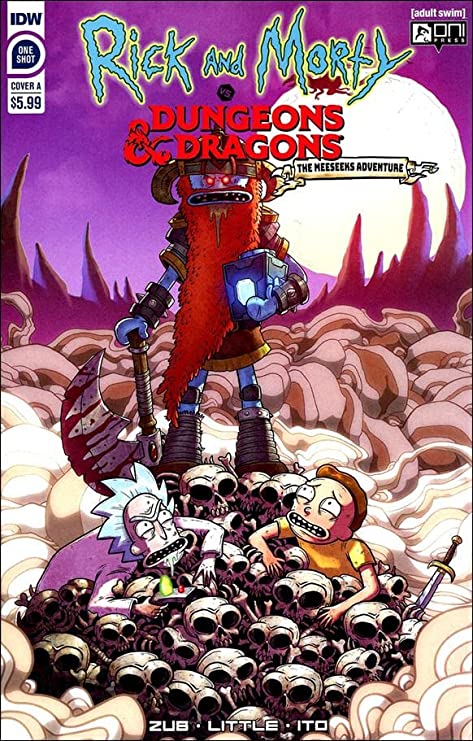 Rick and Morty Vs Dungeons & Dragons Meeseeks Volume 1 Cover A Vasquez
