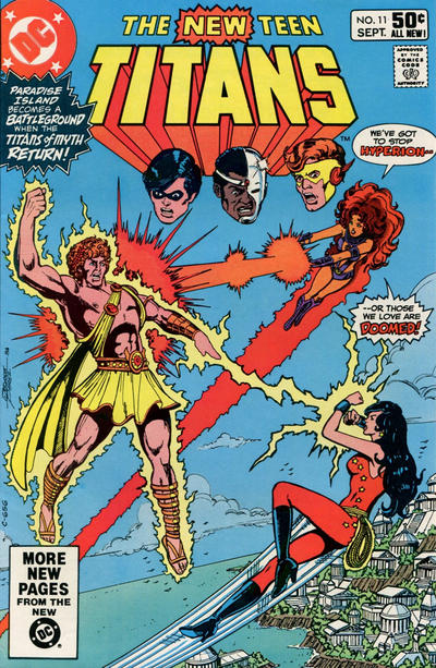 The New Teen Titans #11 [Direct]-Near Mint (9.2 - 9.8)