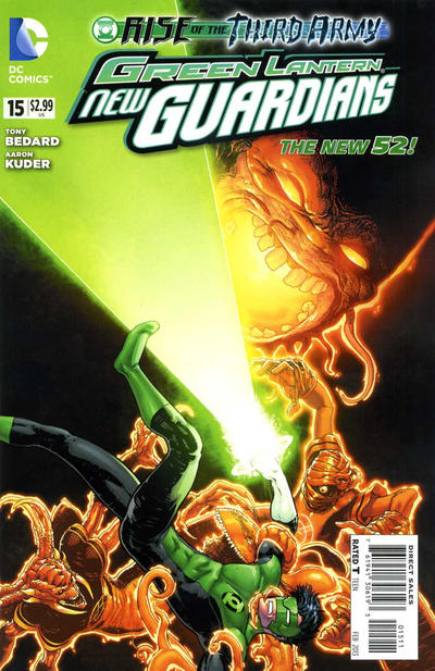 Green Lantern New Guardians #15 (2011)
