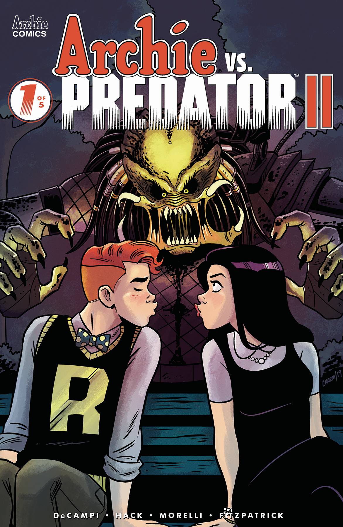 Archie Vs Predator 2 #1 Cover C Derek Charm (Of 5)