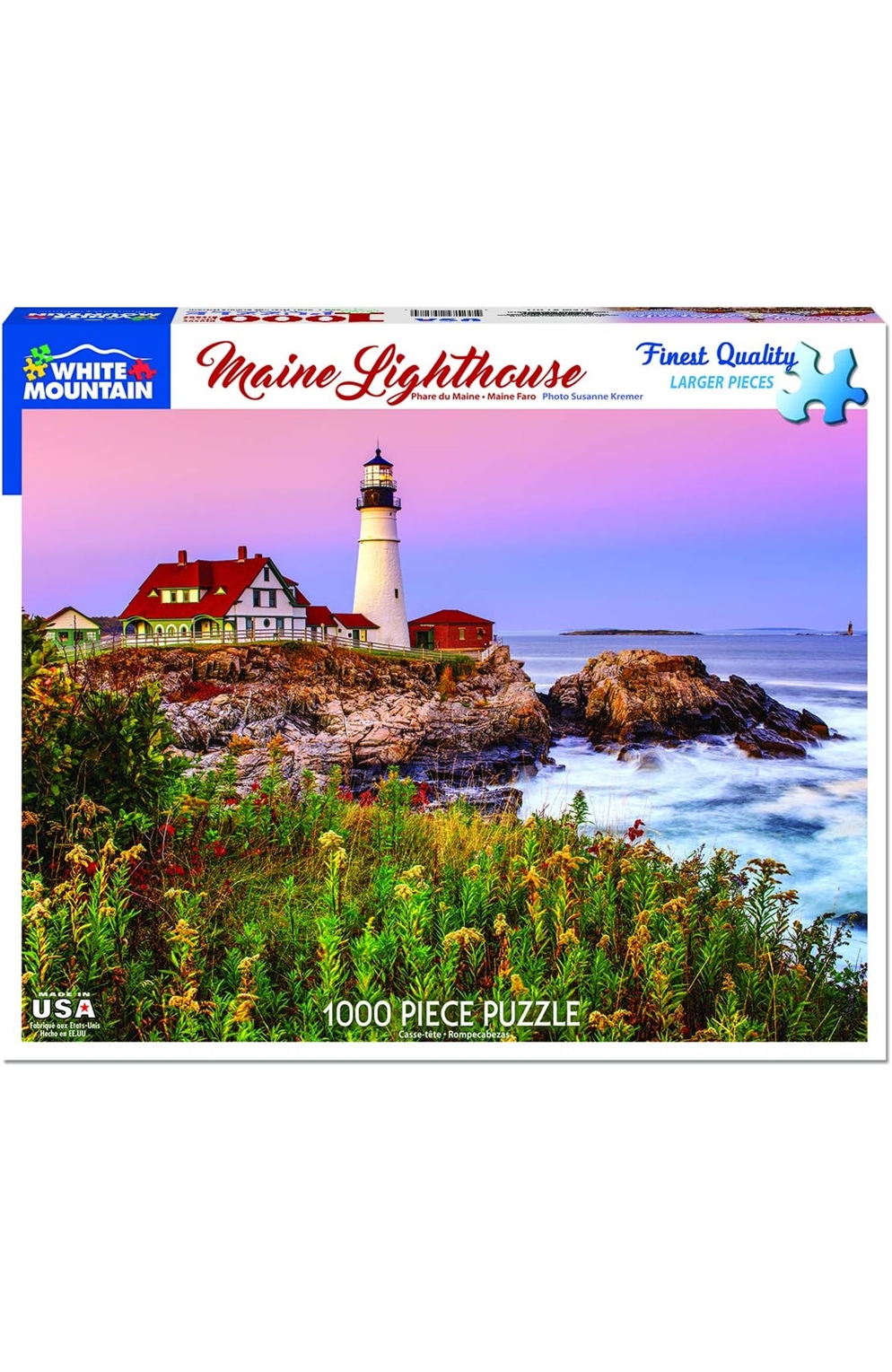 Maine Lighthouse (1207Pz) - 1000 Piece Jigsaw Puzzle