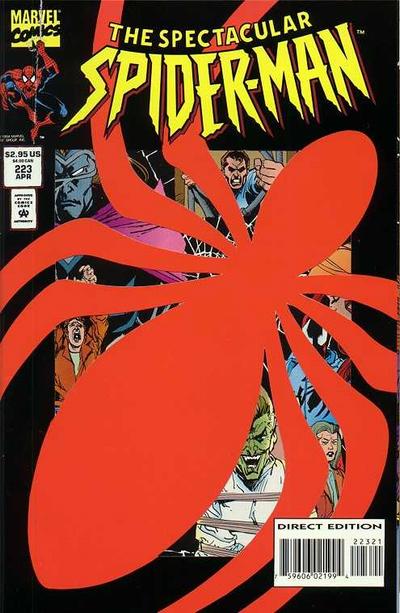 The Spectacular Spider-Man #223 [Direct Edition - Deluxe]-Very Fine