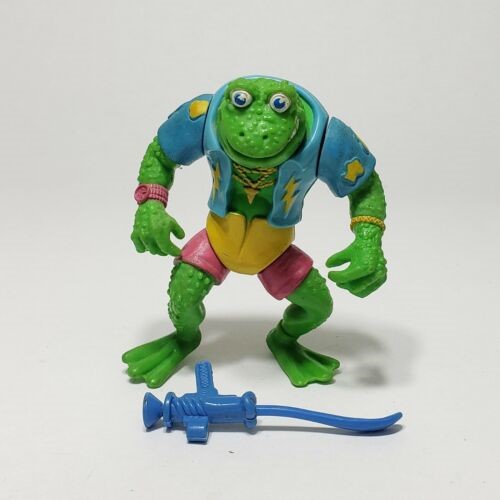Playmates Genghis Frog 1989 Pre-Owned