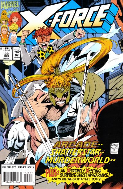 X-Force #29 [Direct Edition]-Very Fine (7.5 – 9)