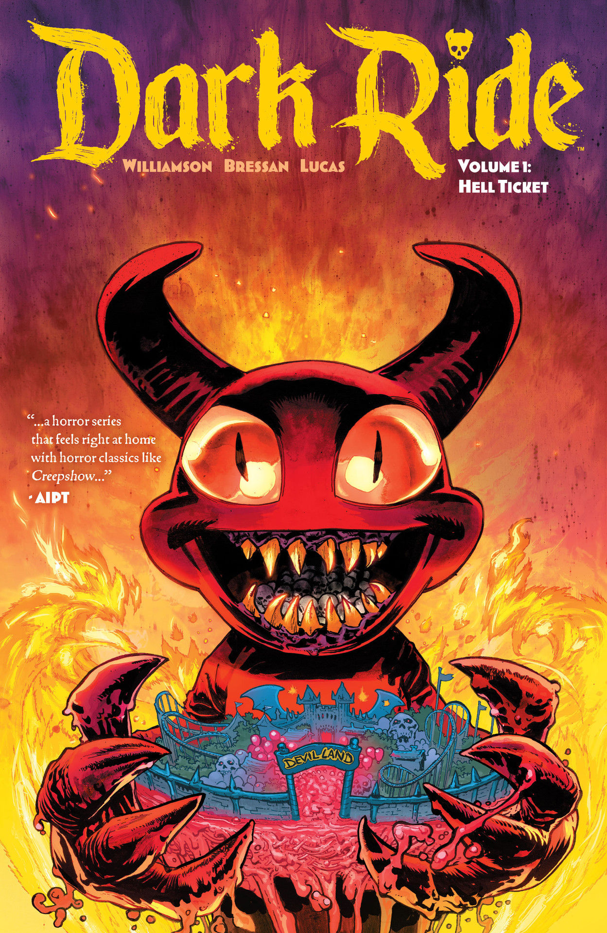 Dark Ride Graphic Novel Volume 1 Hell Ticket (Mature)