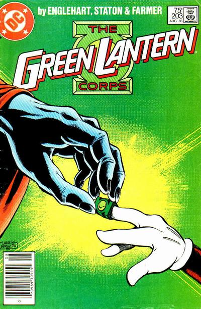 Green Lantern #203 [Newsstand]-Good (1.8 – 3)