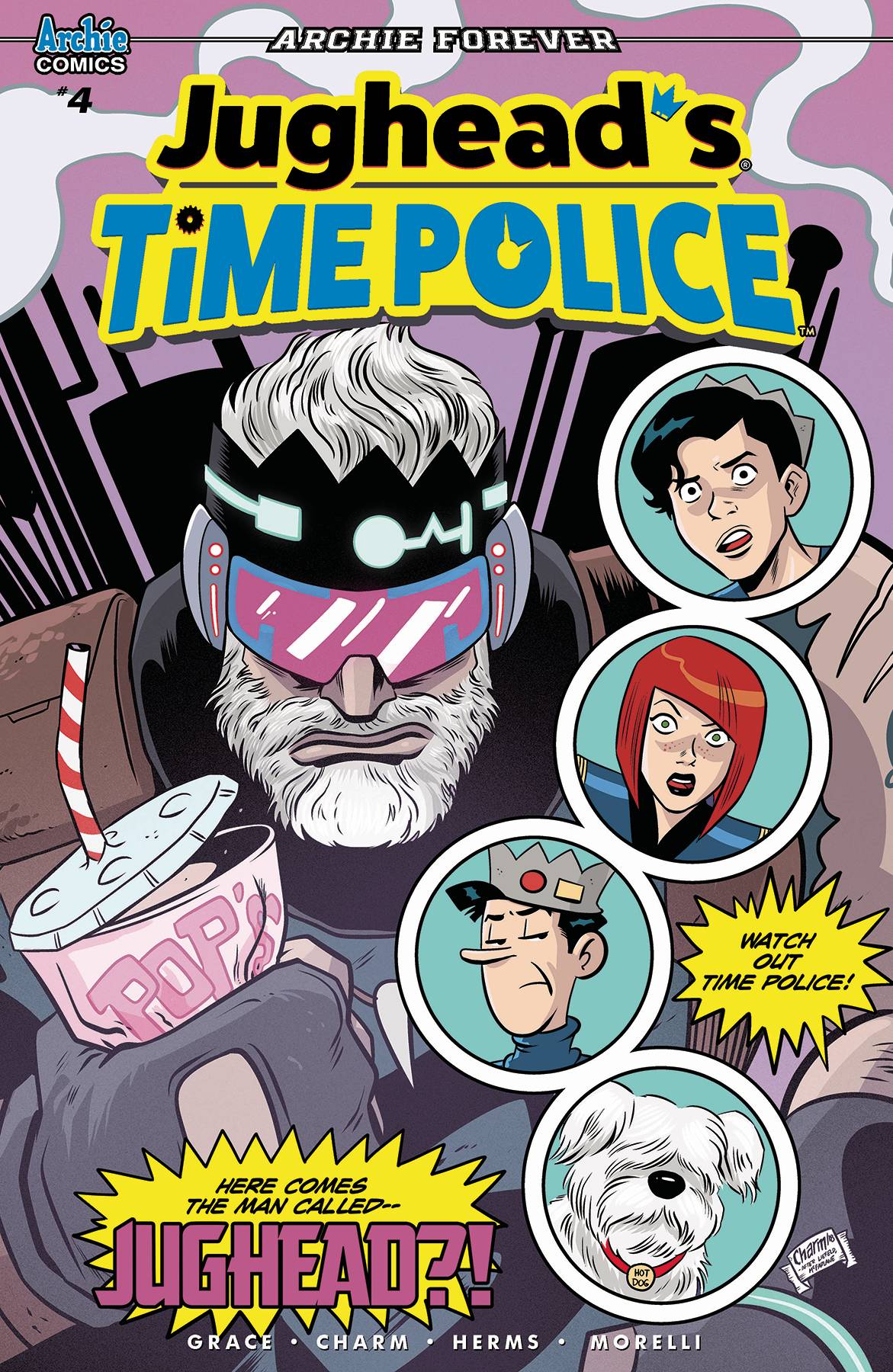 Jughead Time Police #4 Cover A Charm (Of 5)