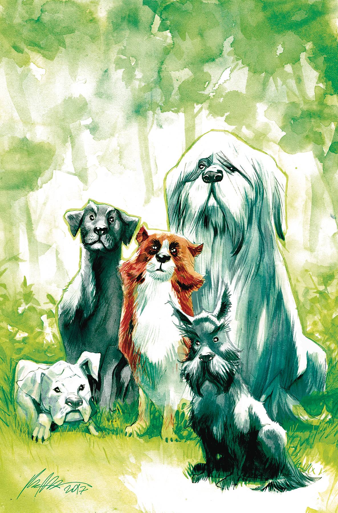 Beasts of Burden #1 Wise Dogs & Eldritch Men Variant Cover (Of 4)