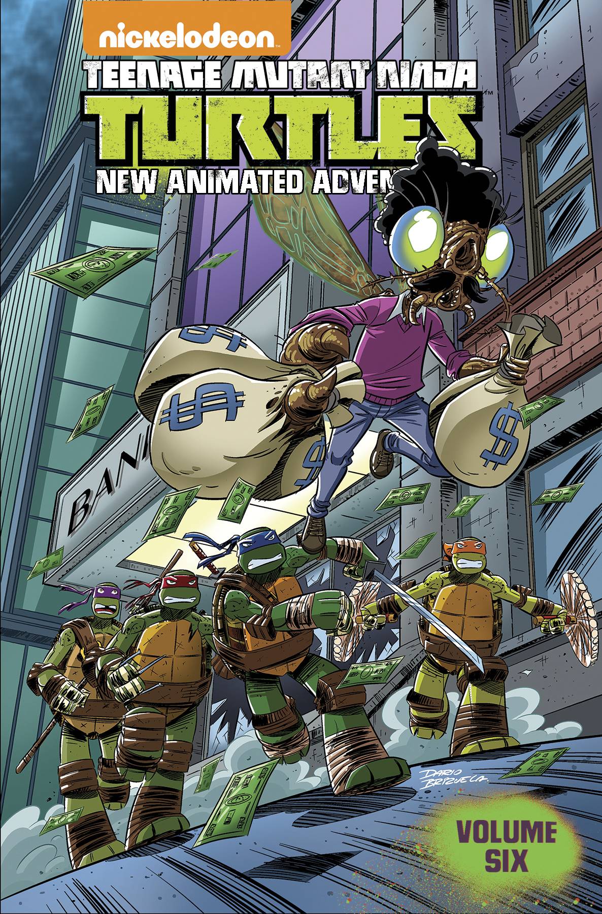 Teenage Mutant Ninja Turtles New Animated Adventures Graphic Novel Volume 6