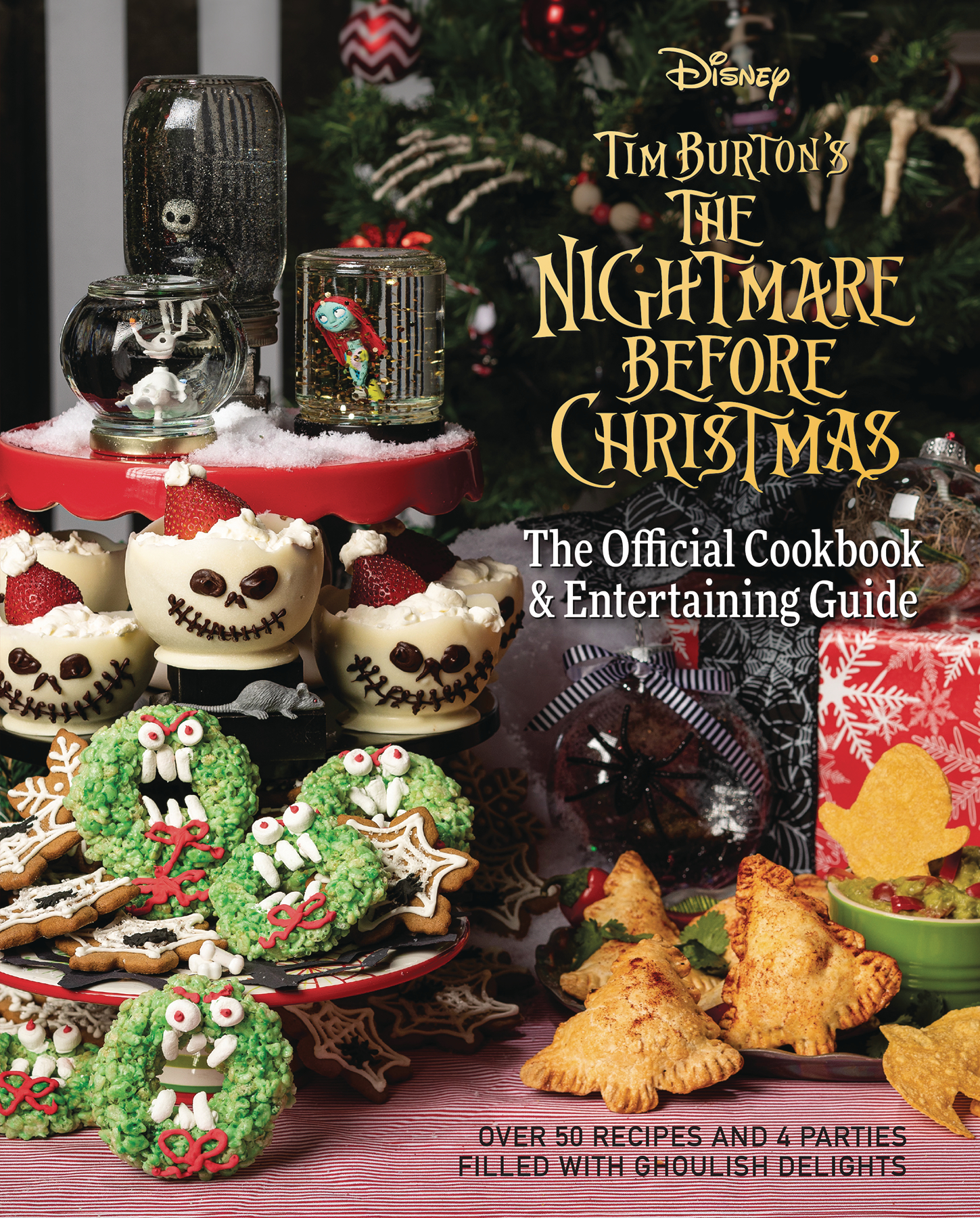 Nightmare Before Christmas Cookbook & Entertaining Guide Hardcover