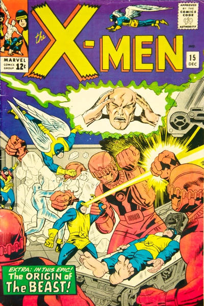 X-Men #15 (1963)- Vg+ 4.5