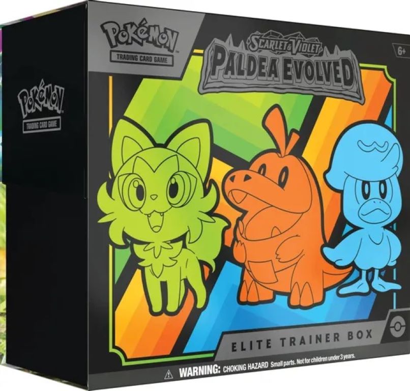 Pokemon TCG: Scarlet And Violet Paldea Evolved Elite Trainer Box