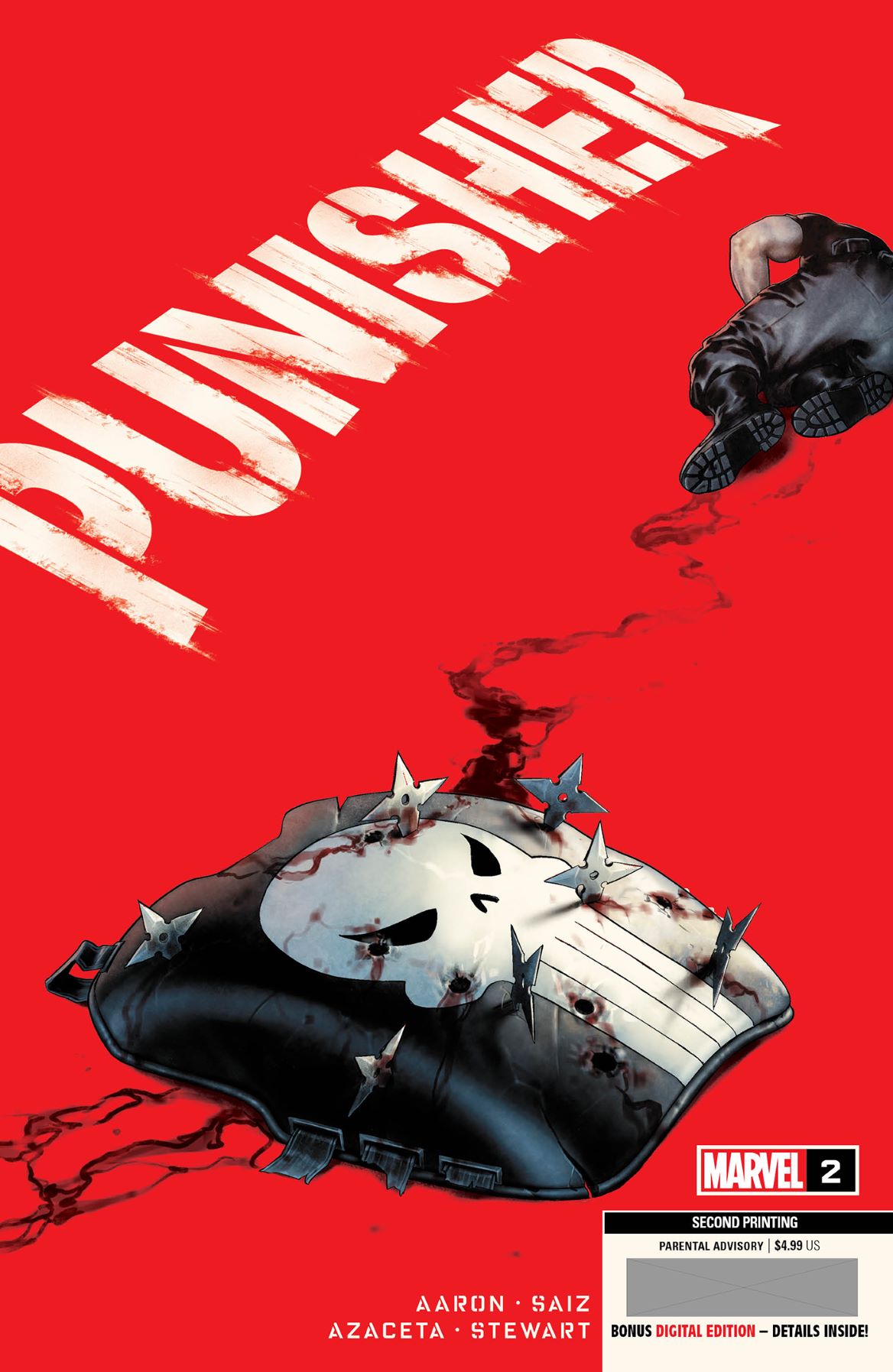 Punisher #2 2nd Printing Saiz Variant (2022)