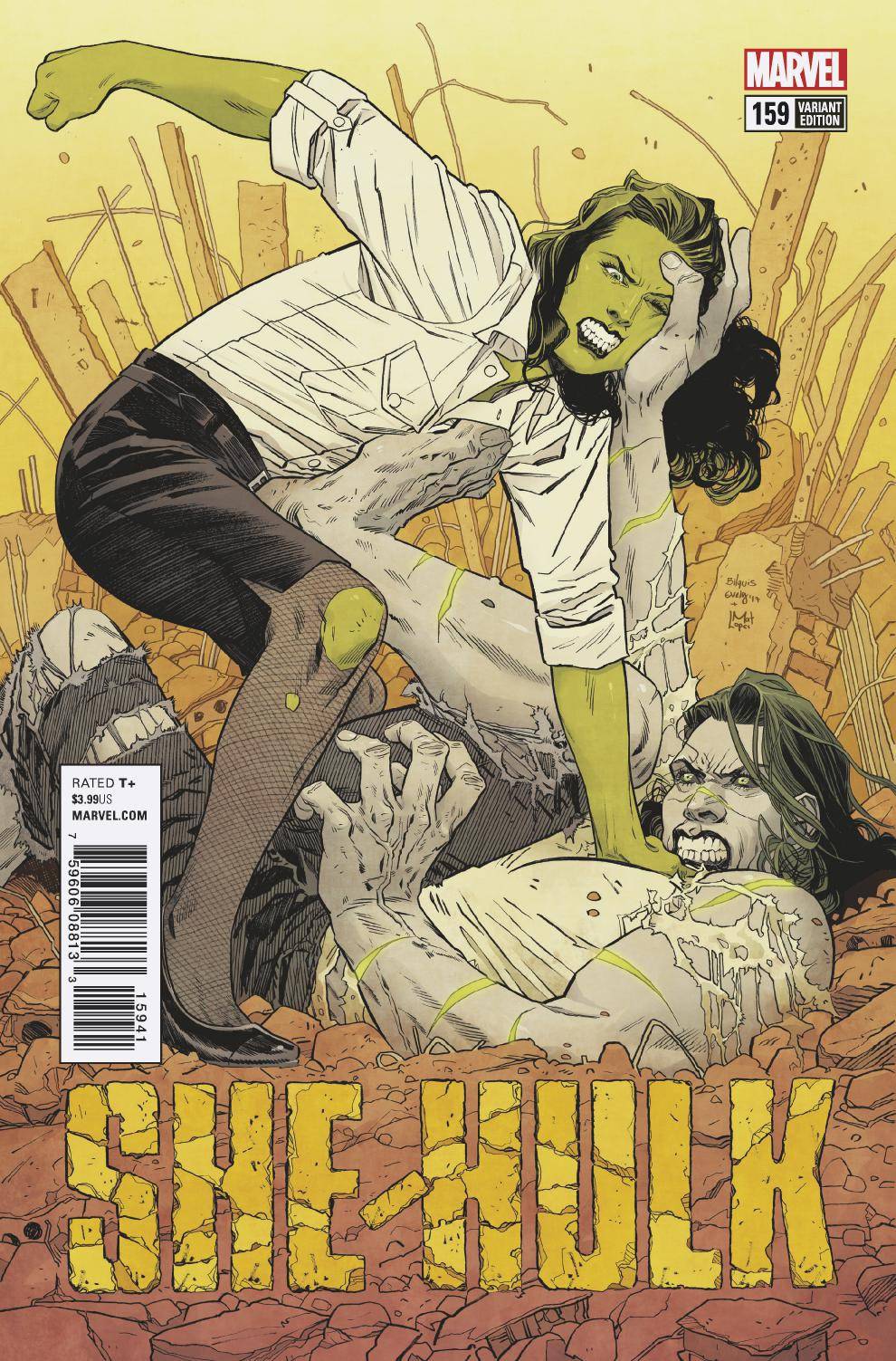 She-Hulk #159 Evely Variant Legacy (2017)