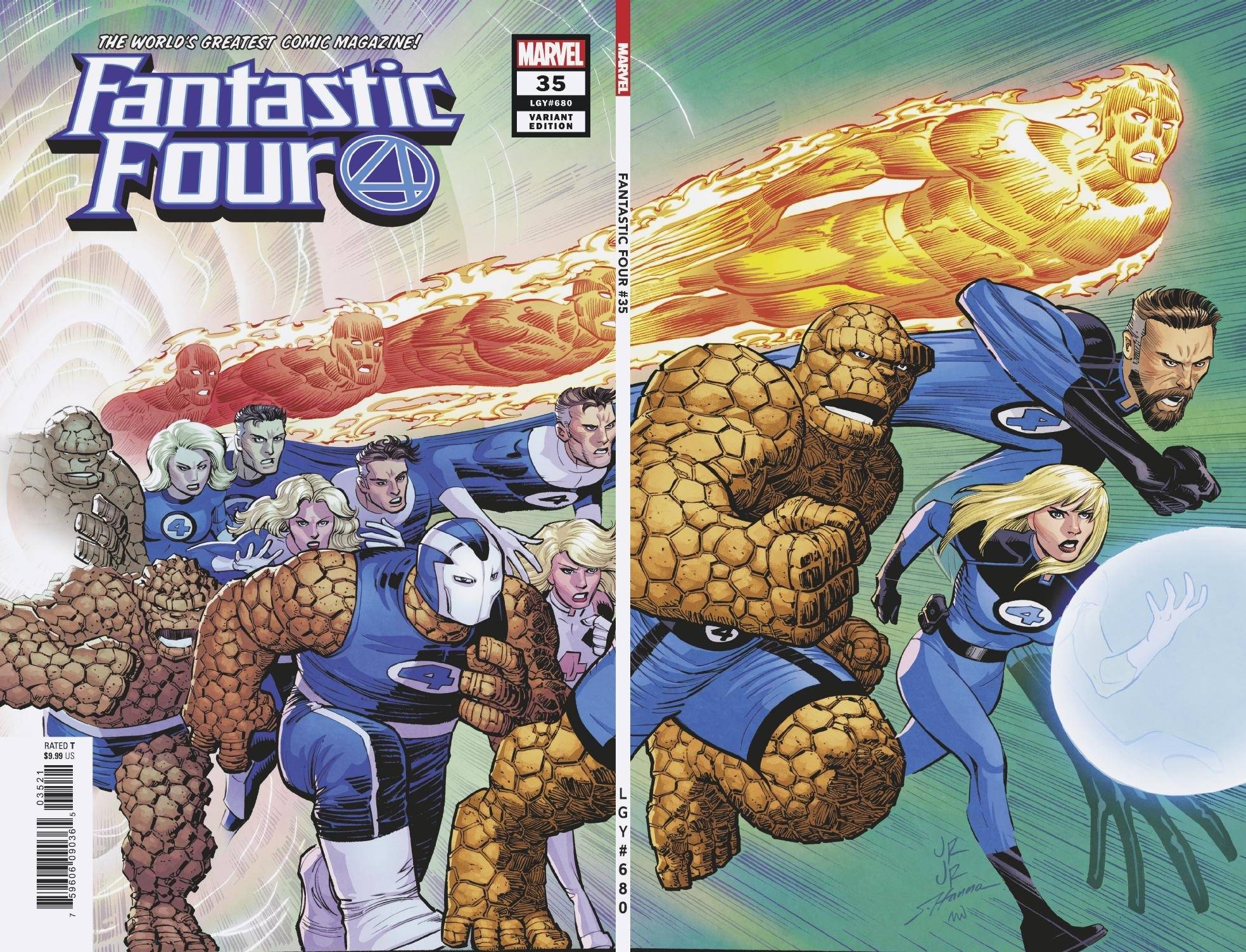 Fantastic Four #35 Jrjr Variant (2018)