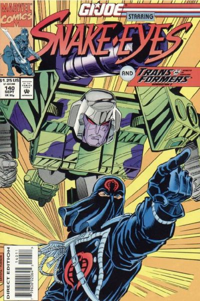 G.I. Joe, A Real American Hero #140 [Direct Edition]-Very Fine (7.5 – 9)