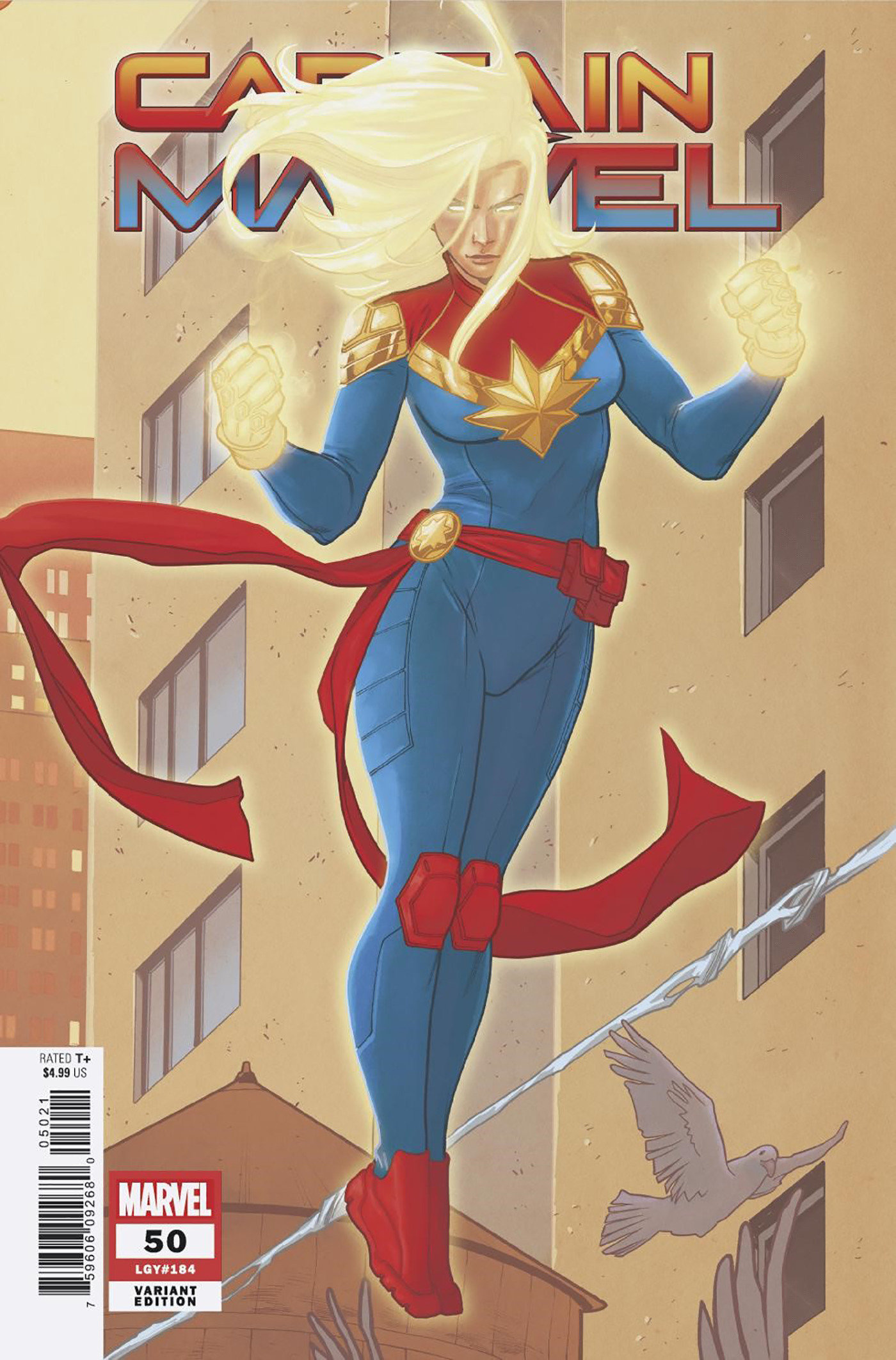 Captain Marvel #50 Elena Casagrande Women of Marvel Variant