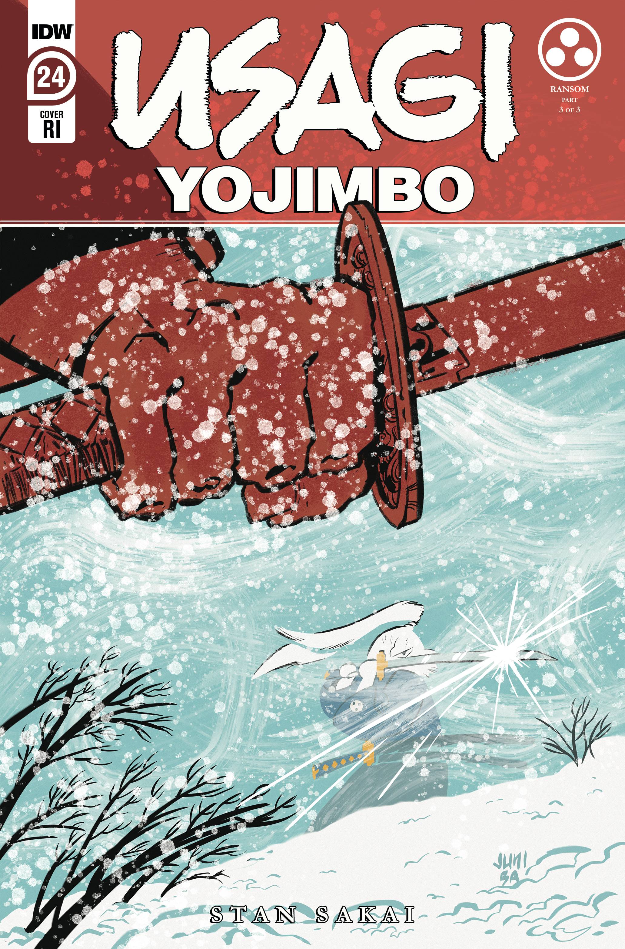 Usagi Yojimbo #24 Cover B 1 for 10 Incentive Ba (2019)