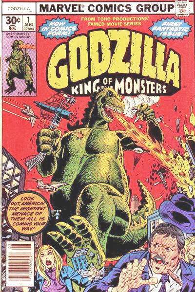 Godzilla #1 [30¢] - Fn- 5.5