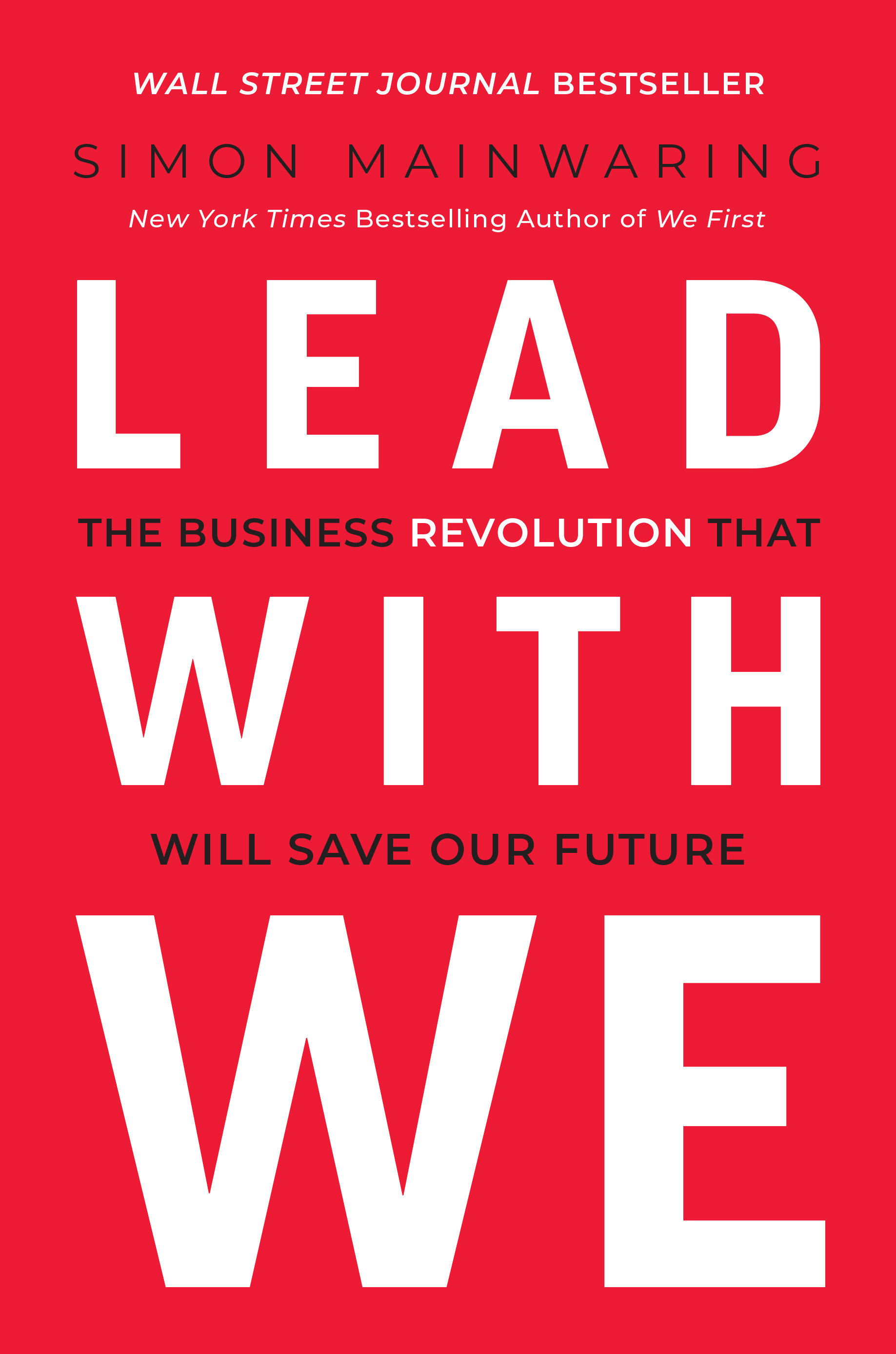 Lead With We (Hardcover Book)