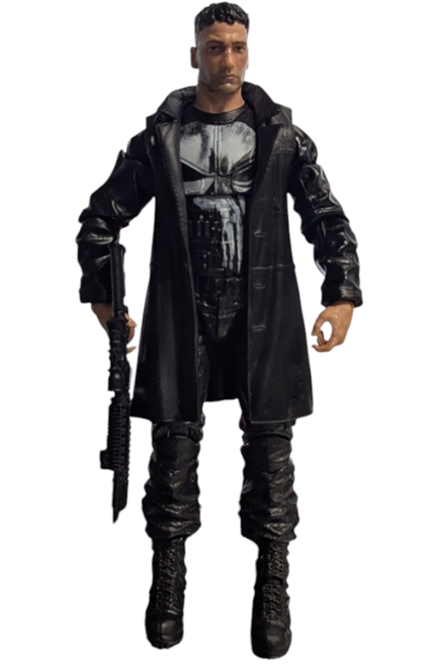 2017 Hasbro Marvel Legends Punisher (Netflix) Pre-Owned Incomplete