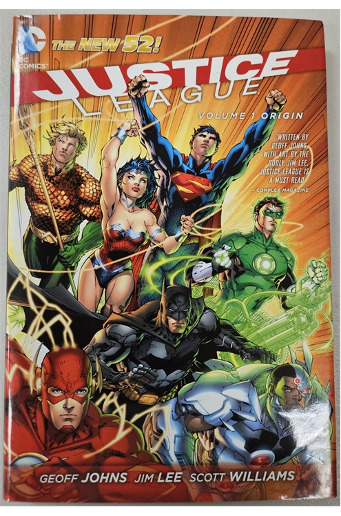 Justice League Volume 1 Origins Hardcover (2011) Used - Like New