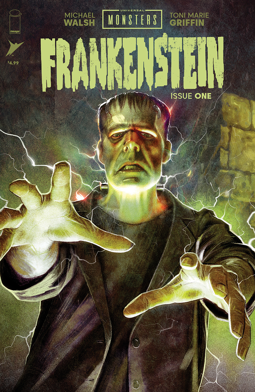 Universal Monsters Frankenstein #1 Cover B Joshua Middleton Variant (Of 4)