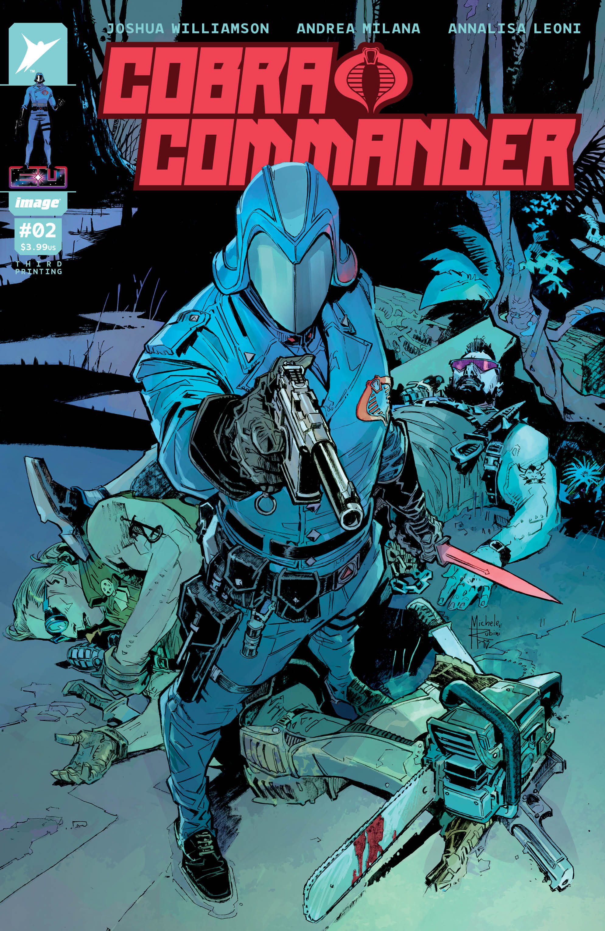 Cobra Commander #2 3rd Printing