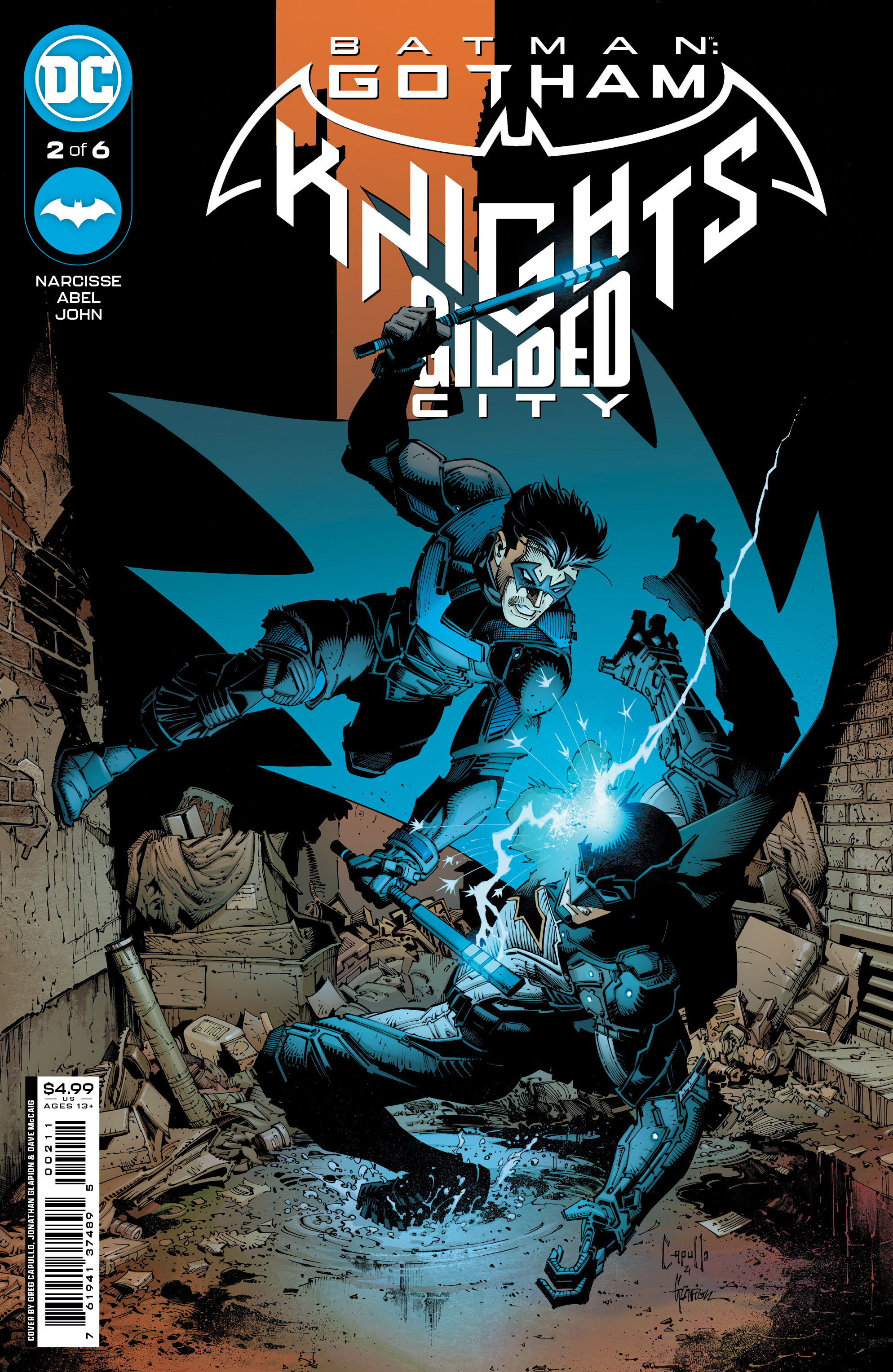 Batman Gotham Knights Gilded City #2 Cover A Greg Capullo & Jonathan Glapion (Of 6)