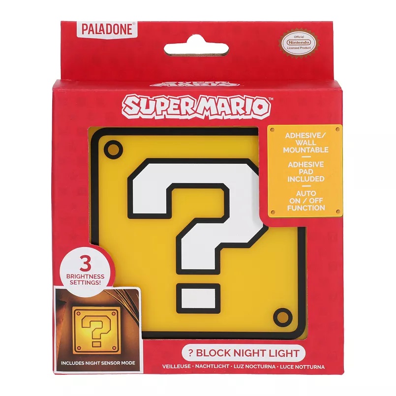 Super Mario Question Block Night Light