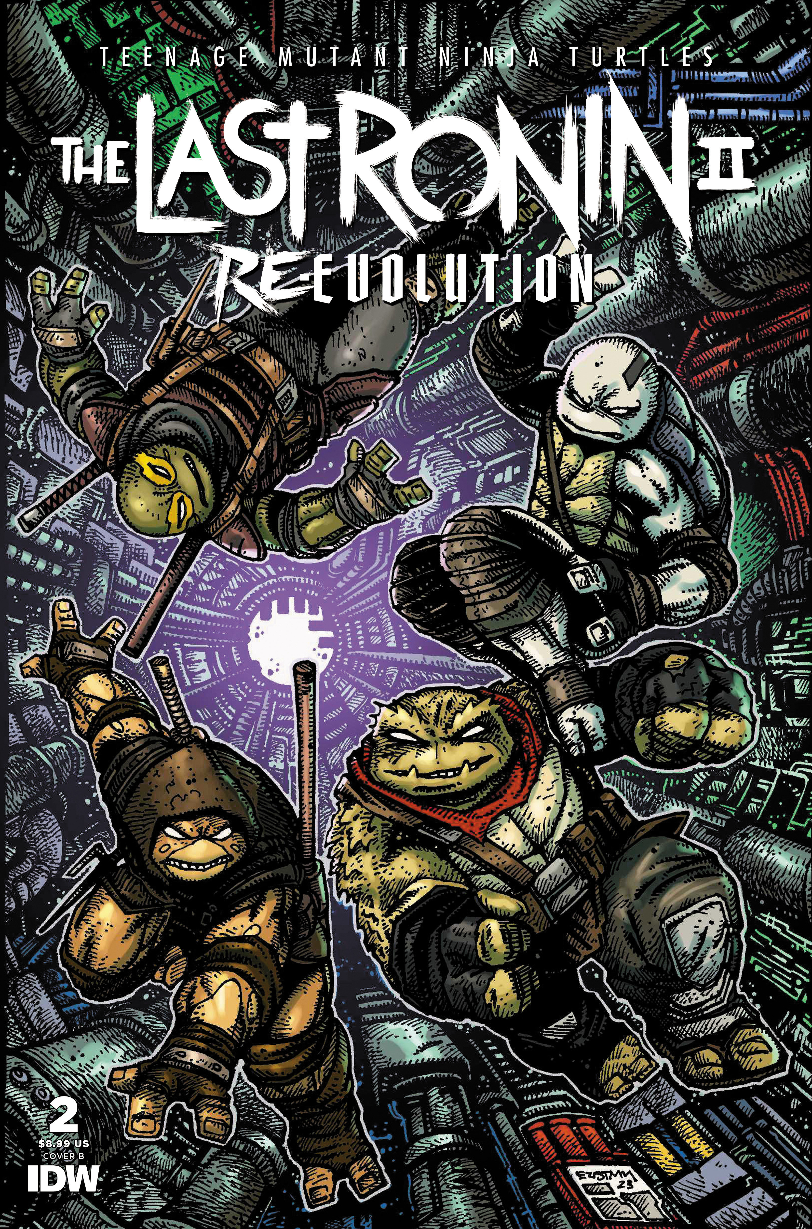 Teenage Mutant Ninja Turtles The Last Ronin II Re-Evolution #2 Cover B Eastman (2023)