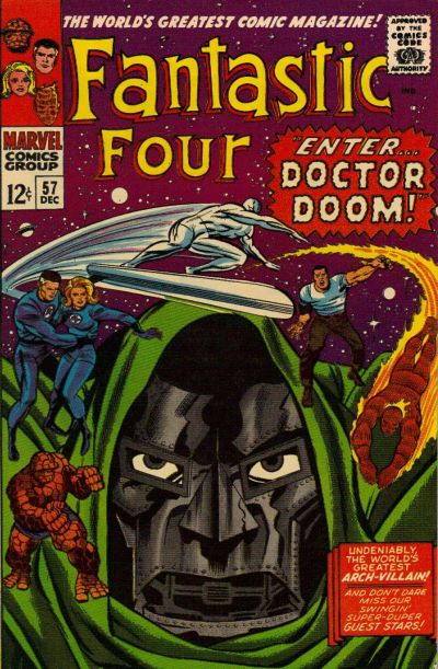 Fantastic Four #57 [Regular Edition](1961)- G/Vg 3.0