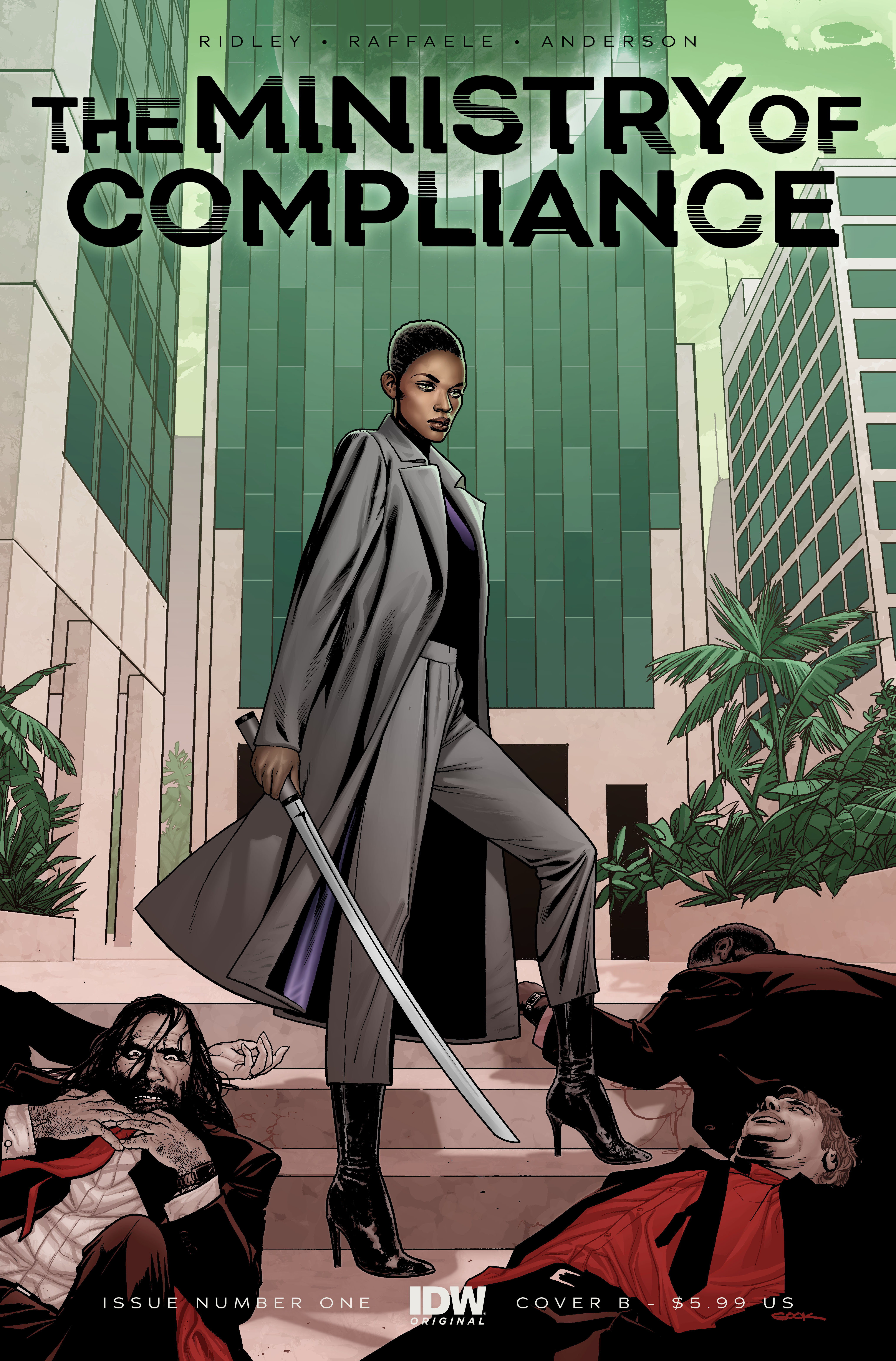 Ministry of Compliance #1 Cover B Sook