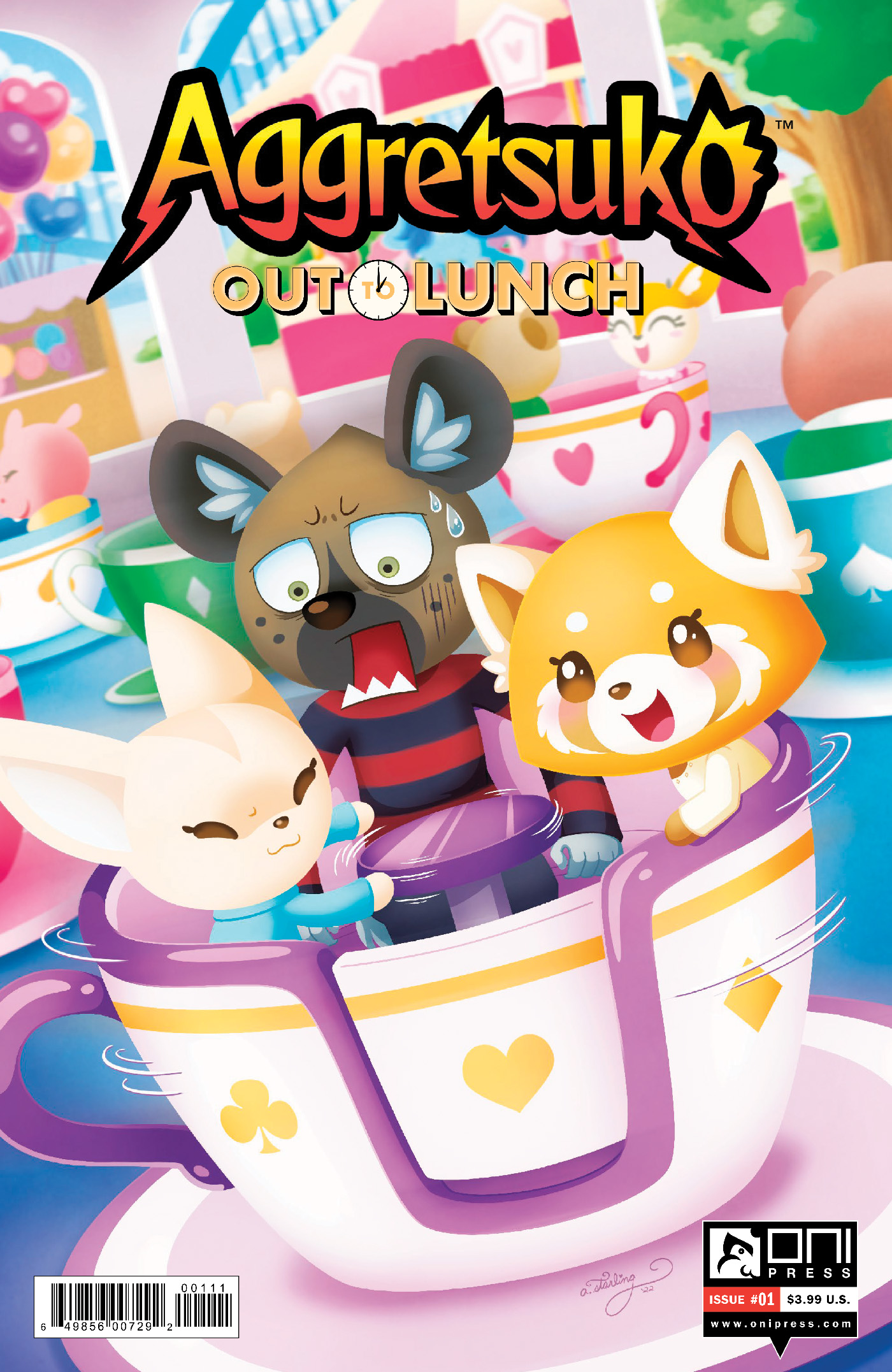Aggretsuko Out To Lunch #1 Cover A Dalhouse