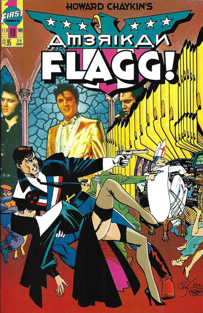 Howard Chaykin's American Flagg #10-Very Fine (7.5 – 9)